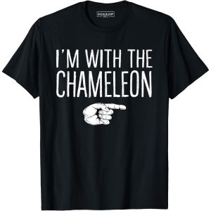 I'm With The Chameleon Halloween T-Shirt